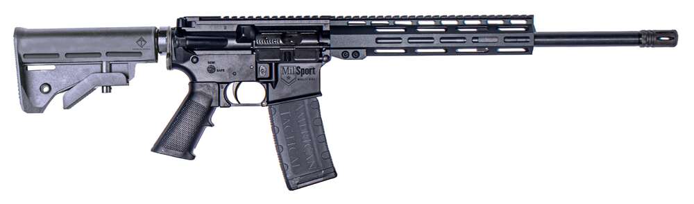 Rifles Long Guns American Tactical Milsport 223Wylde ATI MILSPORT 223WYL 16" BLK • ATIG15MS223WML13 • Model: Milsport